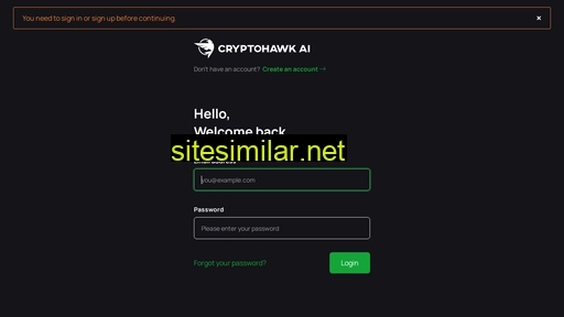 app.cryptohawk.ai alternative sites