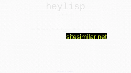 heylisp.ai alternative sites