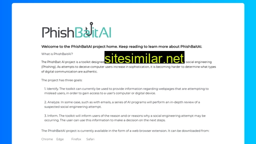 phishbait.ai alternative sites