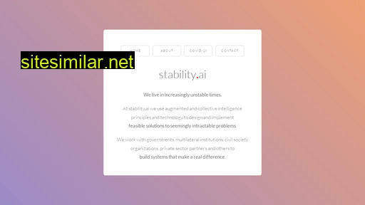 Stability similar sites