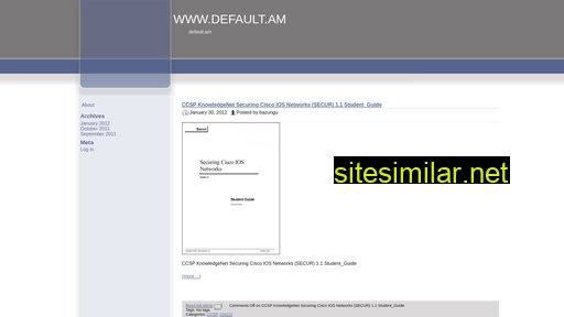 default.am alternative sites