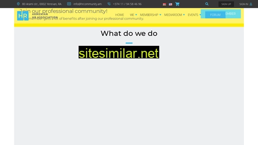 Hrcommunity similar sites