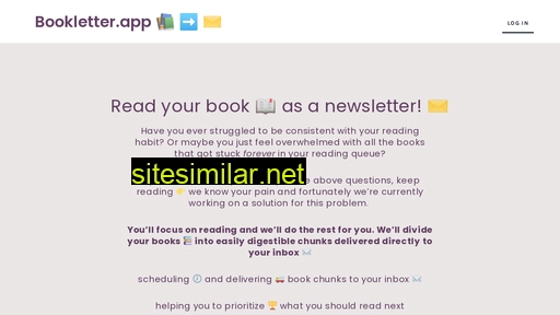bookletter.app alternative sites