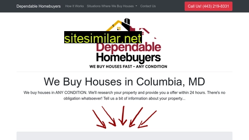 Dependable-homebuyers-maryland-columbia similar sites