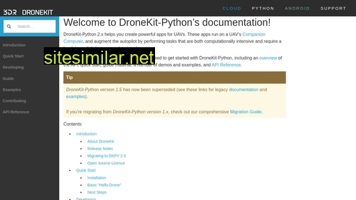 dronekit.netlify.app alternative sites