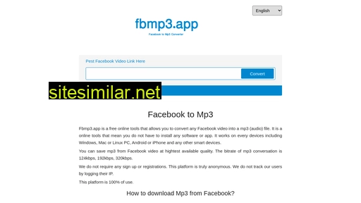 fbmp3.app alternative sites