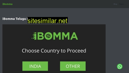 ibomma.app alternative sites