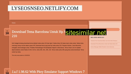 lyseosnseo.netlify.app alternative sites
