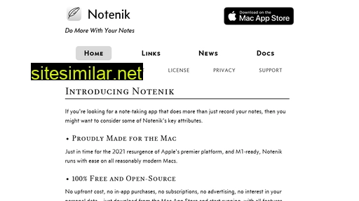notenik.app alternative sites