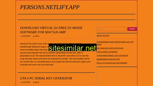 persons.netlify.app alternative sites