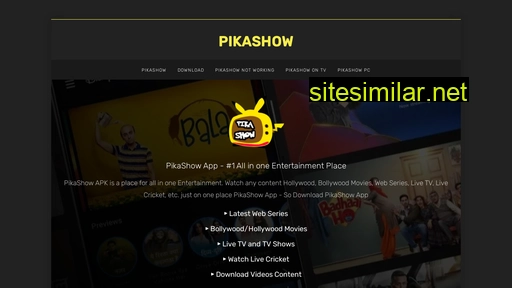 pikashow.app alternative sites