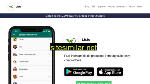 soylisto.app alternative sites