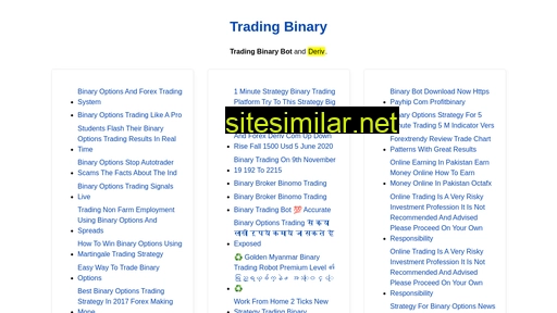 Tradingbinary similar sites