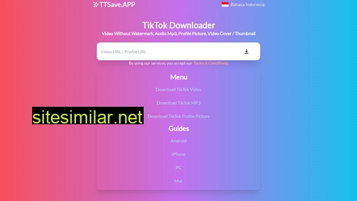 ttsave.app alternative sites