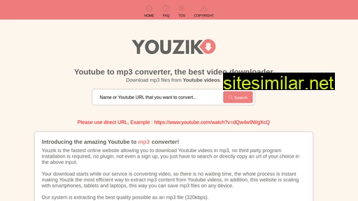 youzik.app alternative sites