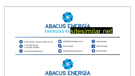 Abacusenergia similar sites