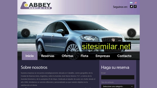abbeyrentacar.com.ar alternative sites