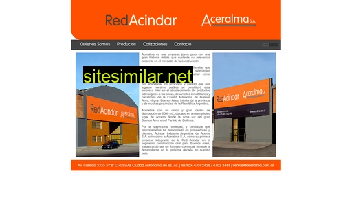 aceralma.com.ar alternative sites