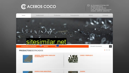 aceroscoco-sa.com.ar alternative sites