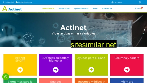 Actinet similar sites