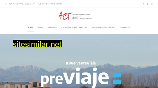 acttravel.com.ar alternative sites