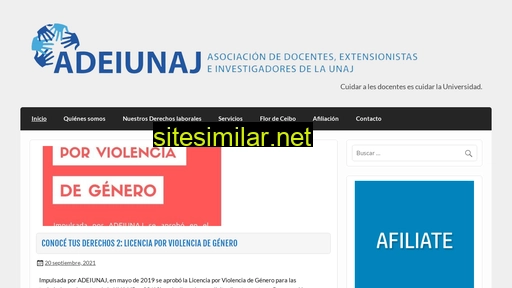 adeiunaj.com.ar alternative sites