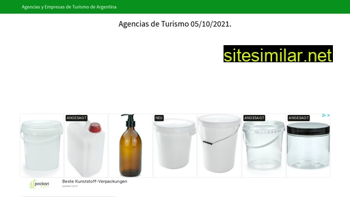 Agenciasturismo similar sites