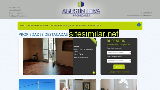agustinleiva.com.ar alternative sites