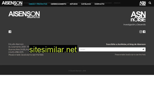 aisenson.com.ar alternative sites