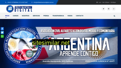 alfabetizaciondigital.com.ar alternative sites