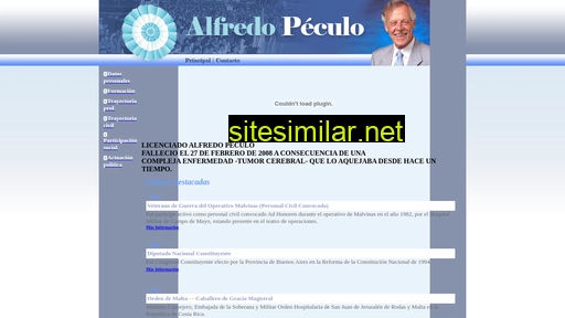 alfredopeculo.com.ar alternative sites