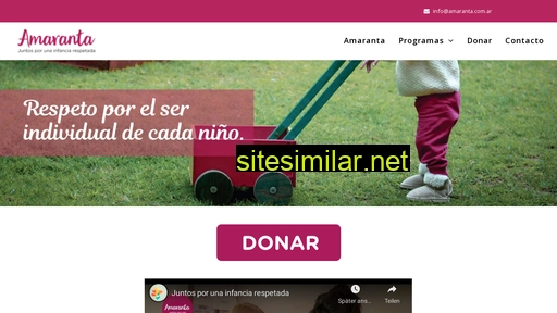 amaranta.com.ar alternative sites