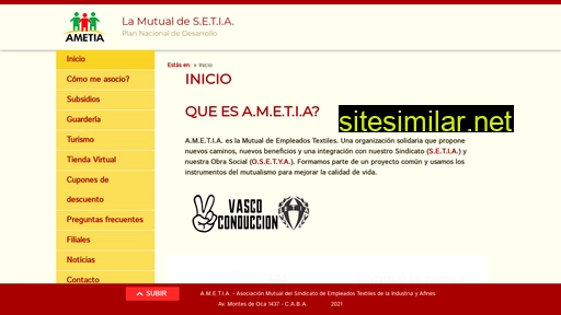 ametia.com.ar alternative sites