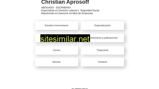 aprosoff.com.ar alternative sites