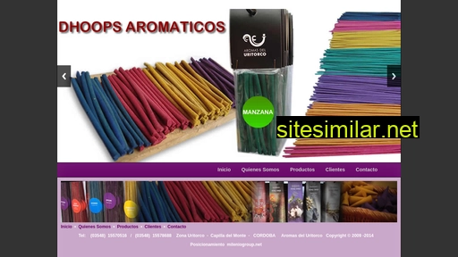 aromasdeluritorco.com.ar alternative sites