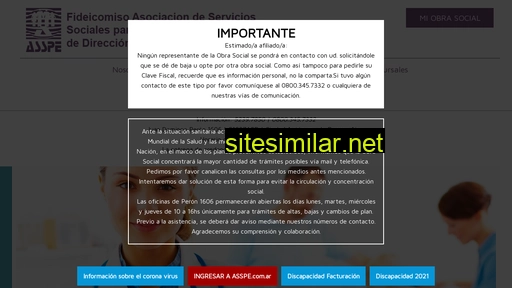 asspefideicomiso.com.ar alternative sites
