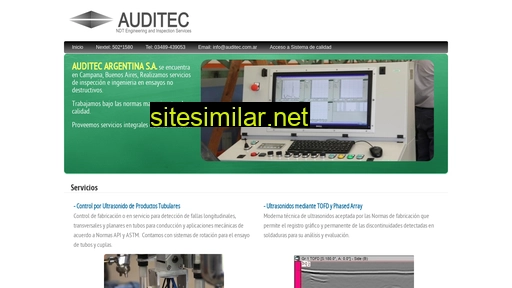 Auditec similar sites