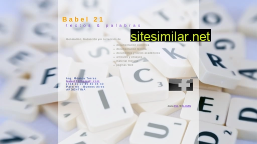 Babel21 similar sites