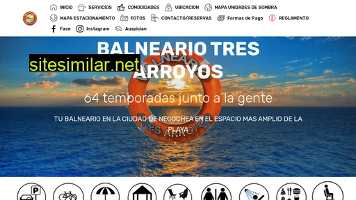 balneario3arroyos.com.ar alternative sites