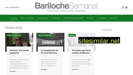 barilochesemanal.com.ar alternative sites