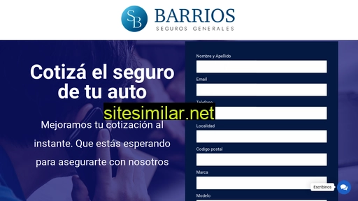 barriosseguros.com.ar alternative sites