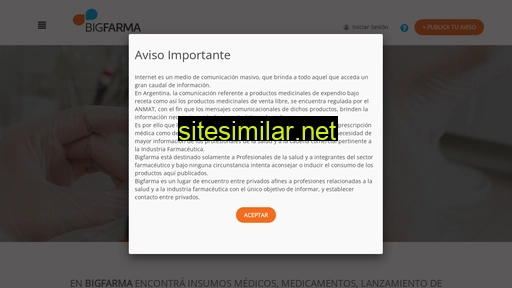 bigfarma.com.ar alternative sites