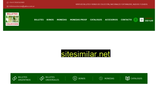 billetescoleccion.com.ar alternative sites