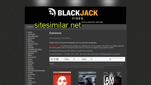 Blackjackvideo similar sites