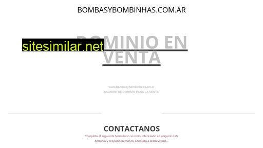 bombasybombinhas.com.ar alternative sites
