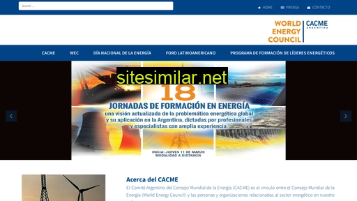 cacme.org.ar alternative sites