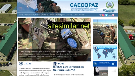 caecopaz.mil.ar alternative sites