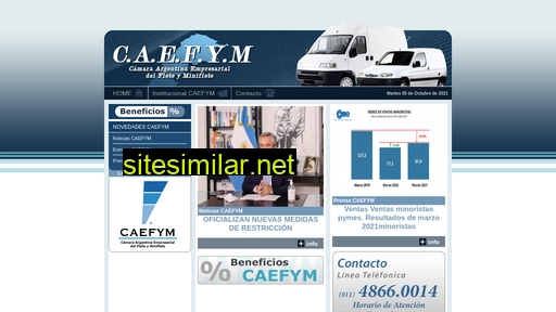 caefym.org.ar alternative sites