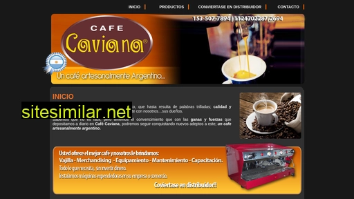 Cafecaviana similar sites