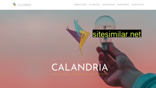 calandria.com.ar alternative sites